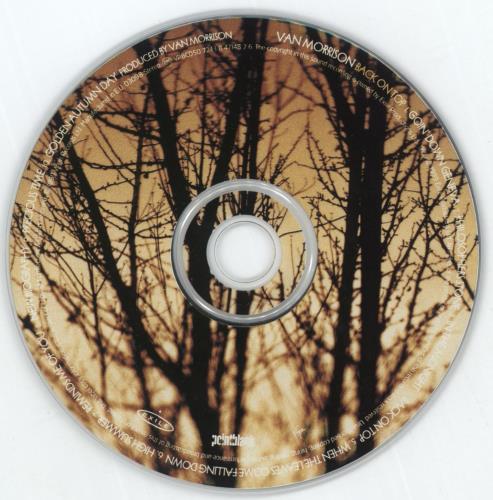 Van Morrison Back On Top CD album (CDLP) UK VMOCDBA609041