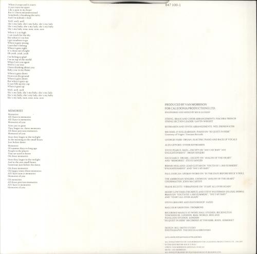 Van Morrison Enlightenment vinyl LP album (LP record) UK VMOLPEN488677