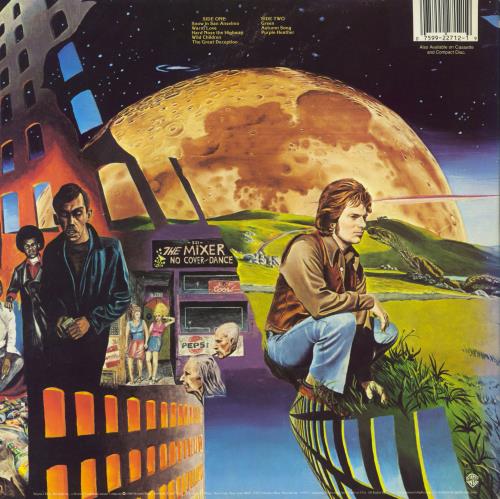 Van Morrison Hard Nose The Highway - Cream WB Label vinyl LP album (LP record) US VMOLPHA814741