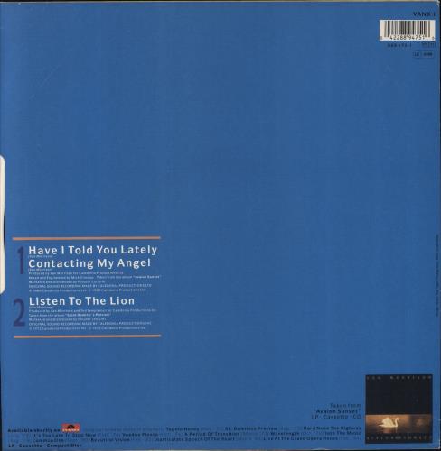 Van Morrison Have I Told You Lately 12" vinyl single (12 inch record / Maxi-single) UK VMO12HA51452