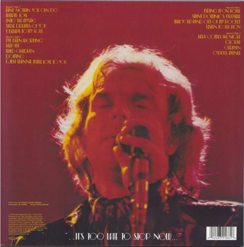 Van Morrison It's Too Late To Stop Now 2-LP vinyl record set (Double LP Album) UK VMO2LIT795621