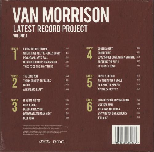 Van Morrison Latest Record Project Volume I [3LP + Booklet] + CD - Sealed Vinyl Box Set UK VMOVXLA877379