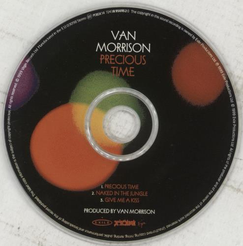 Van Morrison Precious Time CD single (CD5 / 5") UK VMOC5PR549591