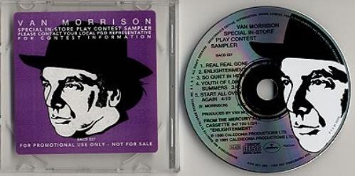 Van Morrison Special In-store Contest Sampler CD single (CD5 / 5") US VMOC5SP65826