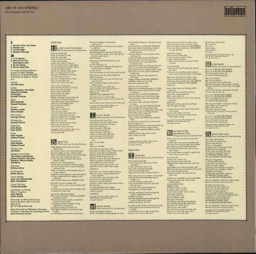 Van Morrison T.B. Sheets vinyl LP album (LP record) German VMOLPTB334212