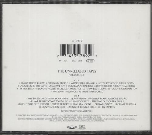 Van Morrison The Philosophers Stone 2 CD album set (Double CD) UK VMO2CTH866884