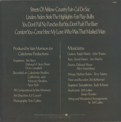 Van Morrison Veedon Fleece - 1st vinyl LP album (LP record) UK VMOLPVE149645