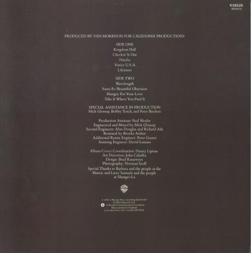 Van Morrison Wavelength vinyl LP album (LP record) UK VMOLPWA210641