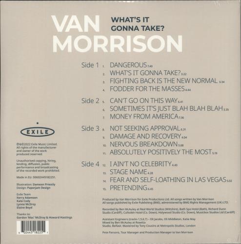 Van Morrison What's It Gonna Take? - Sealed + Signed Print 2-LP vinyl record set (Double LP Album) UK VMO2LWH877394
