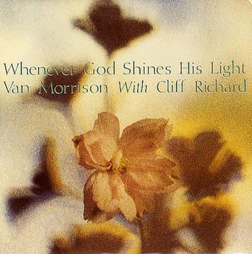 Van Morrison Whenever God Shines His Light 7" vinyl single (7 inch record / 45) UK VMO07WH60941