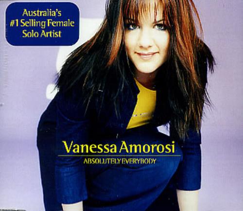 Vanessa Amorosi Absolutely Everybody CD single (CD5 / 5") UK V.AC5AB167121