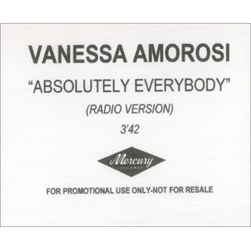 Vanessa Amorosi Absolutely Everybody CD-R acetate UK V.ACRAB418598