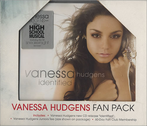 Vanessa Hudgens Identified + T-Shirt CD album (CDLP) US VHGCDID493040