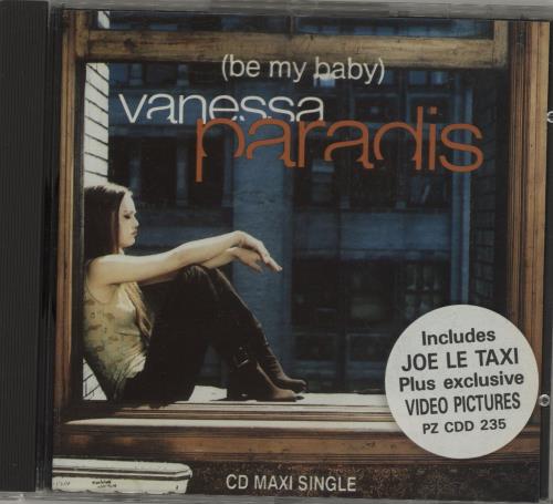 Vanessa Paradis Be My Baby - Stickered case CD single (CD5 / 5") UK VANC5BE681272