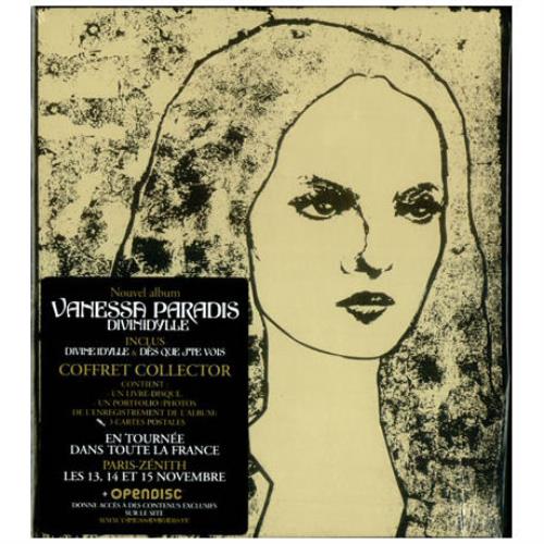 Vanessa Paradis Divinidylle CD album (CDLP) French VANCDDI420880