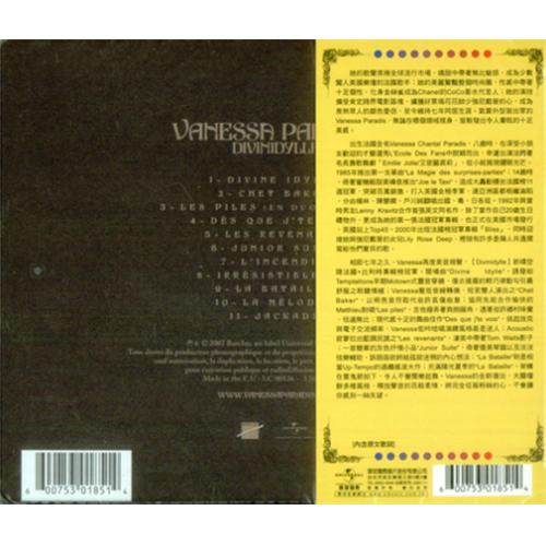 Vanessa Paradis Divinidylle CD album (CDLP) Taiwanese VANCDDI422352