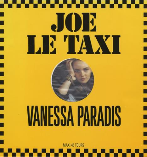 Vanessa Paradis Joe Le Taxi - Picture Label 12" vinyl single (12 inch record / Maxi-single) French VAN12JO384065