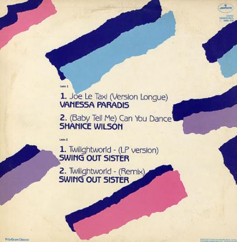 Vanessa Paradis Joe Le Taxi 12" vinyl single (12 inch record / Maxi-single) Brazilian VAN12JO234499