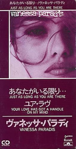 Vanessa Paradis Just As Long As You Are There 3" CD single (CD3) Japanese VANC3JU144183