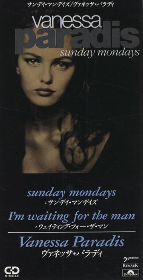 Vanessa Paradis Sunday Mondays 3" CD single (CD3) Japanese VANC3SU16189