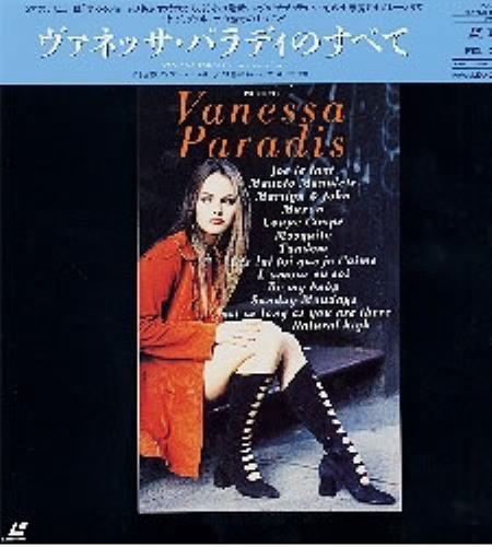 Vanessa Paradis Tous Ses Clips laserdisc / lazerdisc Japanese VANLZTO45954