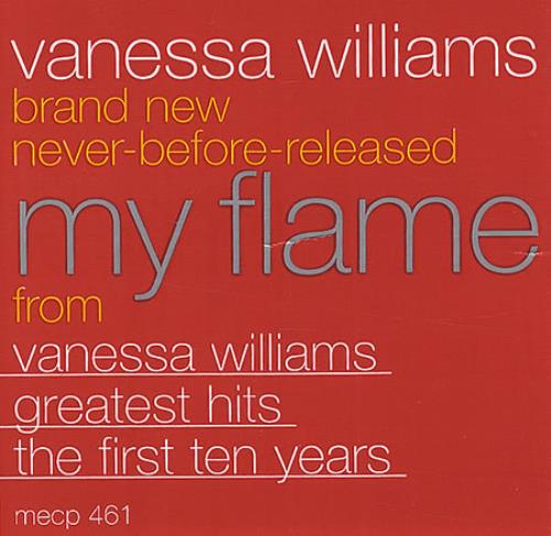 Vanessa Williams My Flame CD single (CD5 / 5") US VNWC5MY131752