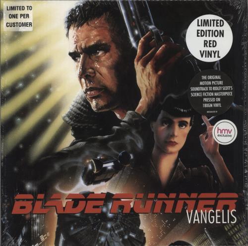 Vangelis Blade Runner - 180gm Red Vinyl vinyl LP album (LP record) UK VGELPBL660245