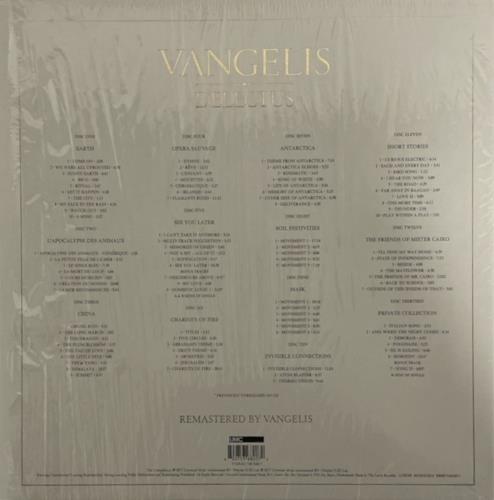 Vangelis Delectus (The Polydor & Vertigo Recordings - 1973-1985) CD Album Box Set UK VGEDXDE811313