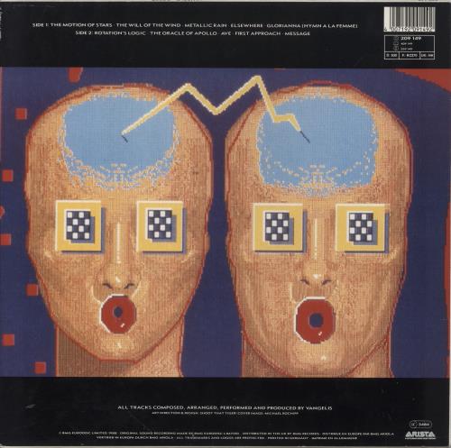 Vangelis Direct + Booklet vinyl LP album (LP record) German VGELPDI244665