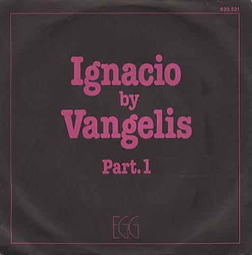 Vangelis Ignacio 7" vinyl single (7 inch record / 45) French VGE07IG311649