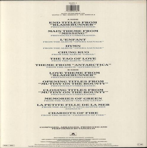 Vangelis Themes vinyl LP album (LP record) UK VGELPTH136992