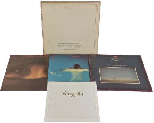 Vangelis Vangelis 3 Record Set-VG/EX box set UK VGEBXVA788399