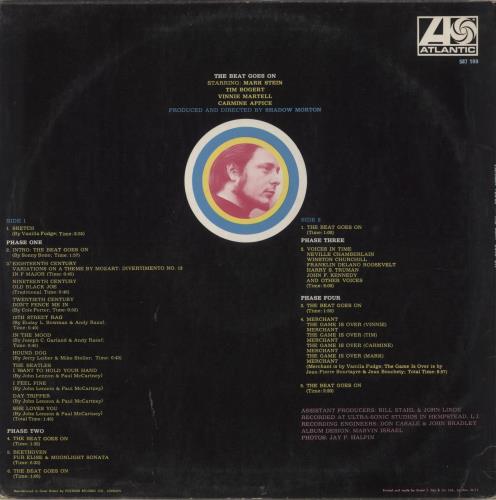 Vanilla Fudge The Beat Goes On vinyl LP album (LP record) UK VFULPTH611908