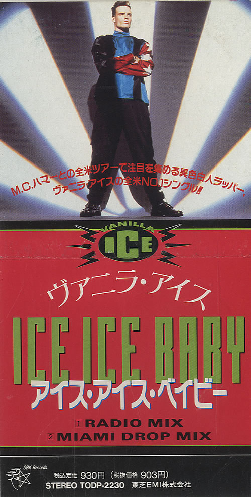 Vanilla Ice Ice Ice Baby - Snapped 3" CD single (CD3) Japanese VCEC3IC448984