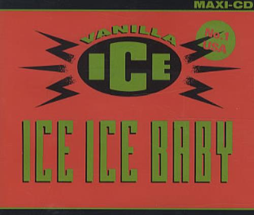 Vanilla Ice Ice Ice Baby CD single (CD5 / 5") Dutch VCEC5IC126239