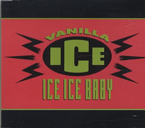 Vanilla Ice Ice Ice Baby CD single (CD5 / 5") UK VCEC5IC51799