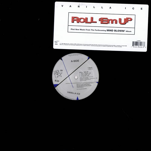 Vanilla Ice Roll 'Em Up 12" vinyl single (12 inch record / Maxi-single) US VCE12RO476204