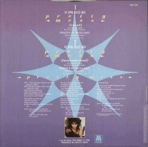 Vanity Pretty Mess 12" vinyl single (12 inch record / Maxi-single) UK VTY12PR773768