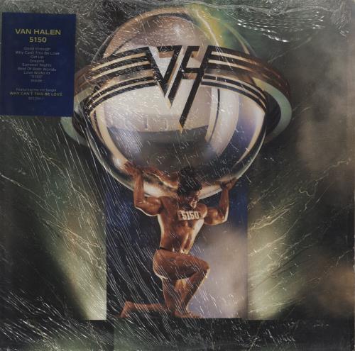 Van Halen 5150 - Fifty-One-Fifty - Hype Stickered Shrink vinyl LP album (LP record) UK VNHLPFI782821