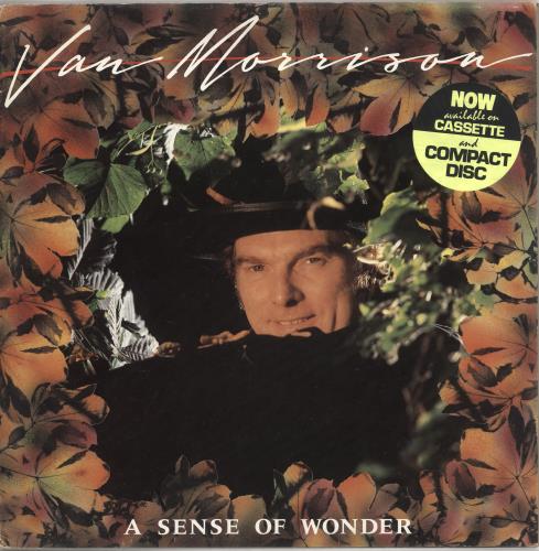 Van Morrison A Sense Of Wonder - Test Pressing + Proof Sleeve & Sales Presenter vinyl LP album (LP record) UK VMOLPAS732923