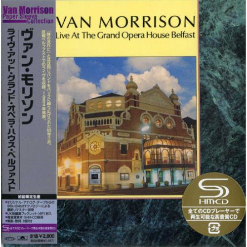 Van Morrison Live At The Grand Opera House Belfast Japanese SHM CD (438419)
