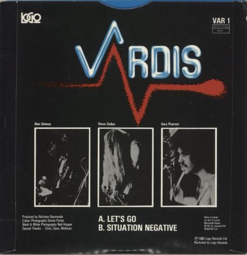 Vardis Let's Go - Double Pack 7" vinyl single (7 inch record / 45) UK VRD07LE05620
