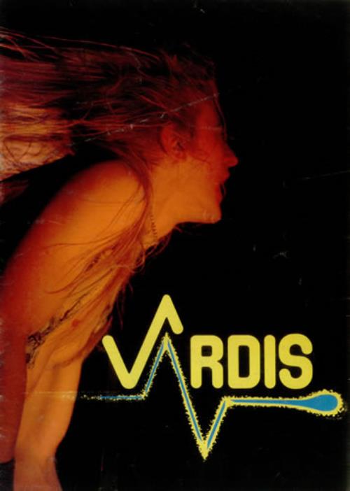 Vardis Vardis tour programme UK VRDTRVA453840