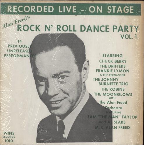 Various-50s/Rock & Roll/Rockabilly Alan Freed's Rock 'n' Roll Dance Party Vol. 1 vinyl LP album (LP record) US 50VLPAL781112