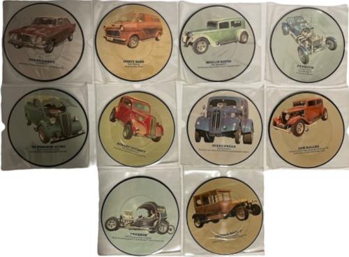 Various-50s/Rock & Roll/Rockabilly Cruisin Series - Set of 10 Picture Discs 7" vinyl picture disc (7 inch picture disc single) UK 50V7PCR358549