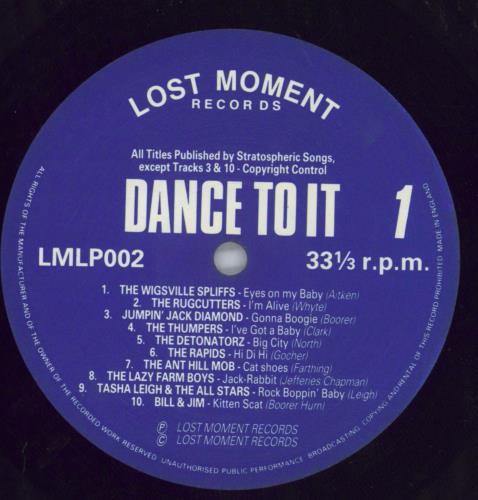 Various-50s/Rock & Roll/Rockabilly Dance To It vinyl LP album (LP record) UK 50VLPDA820504