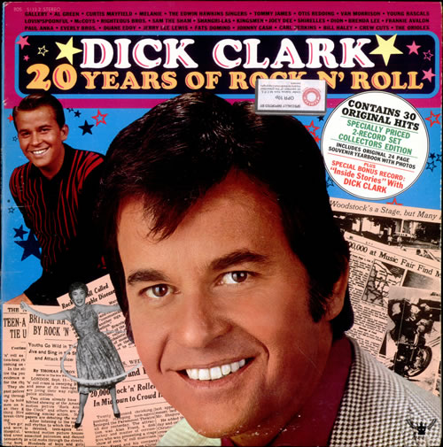 Various-50s/Rock & Roll/Rockabilly Dick Clark / 20 Years Of Rock 'n' Roll 2-LP vinyl record set (Double LP Album) US 50V2LDI512527