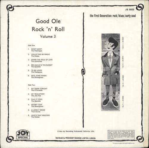 Various-50s/Rock & Roll/Rockabilly Good Ole Rock & Roll Vol. 3 vinyl LP album (LP record) UK 50VLPGO706162