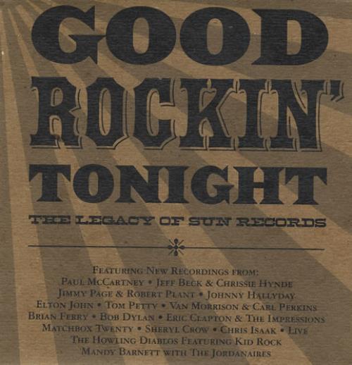 Various-50s/Rock & Roll/Rockabilly Good Rockin' Tonight CD album (CDLP) US 50VCDGO203540