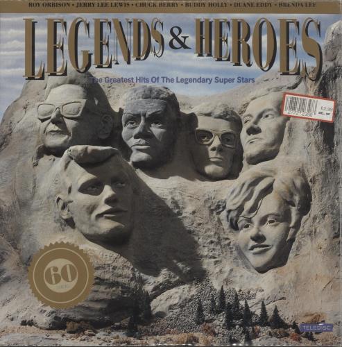 Various-50s/Rock & Roll/Rockabilly Legends & Heroes - Sealed 3-LP vinyl record set (Triple LP Album) UK 50V3LLE873989